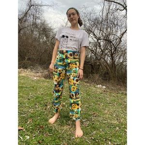 Sunflower pants - high waisted